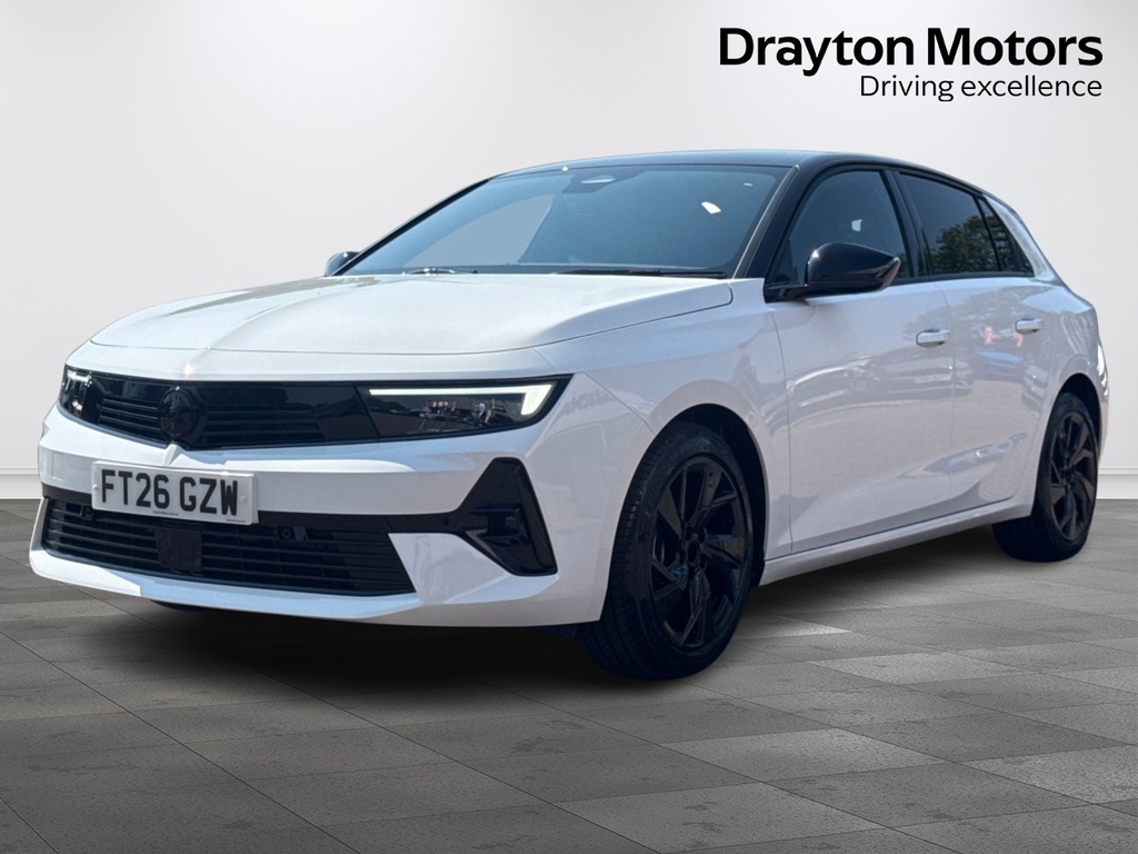 Vauxhall Astra 1.2 Turbo Gs Hatchback Euro 6 S FT26GZW White #4