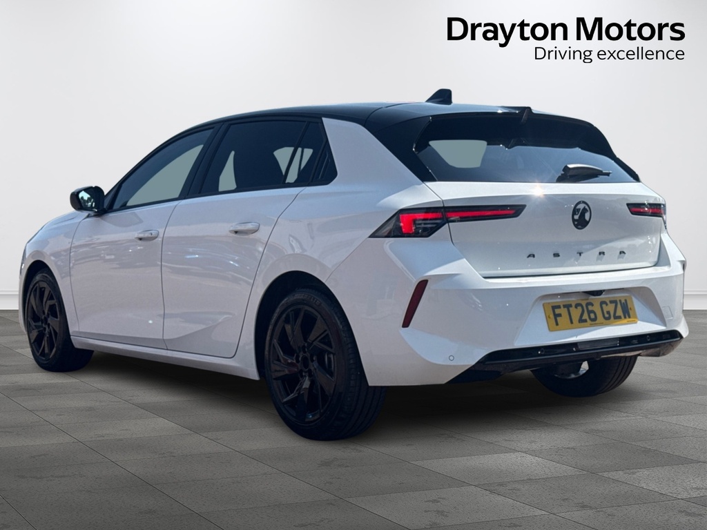 Vauxhall Astra 1.2 Turbo Gs Hatchback Euro 6 S FT26GZW White #6