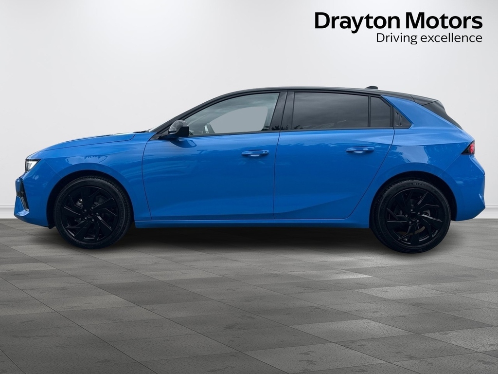 Vauxhall Astra 1.2 Turbo Gs Hatchback Euro 6 S MH26UAZ Blue #5
