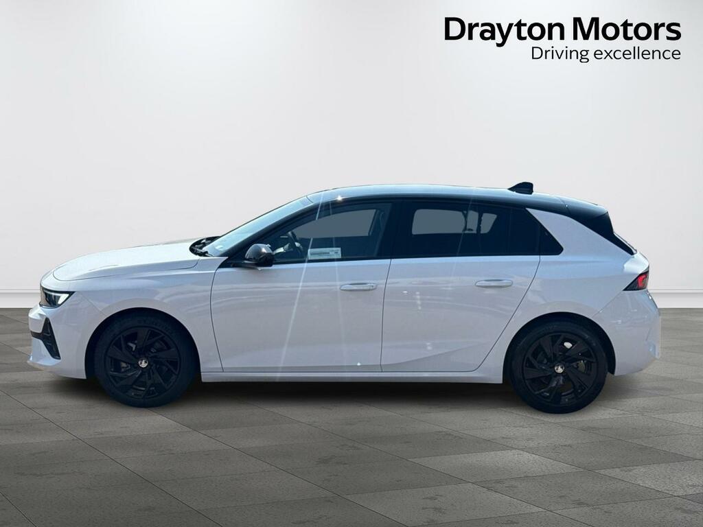 Vauxhall Astra 1.2 Turbo Gs Hatchback Euro 6 S FT26HFV White #5