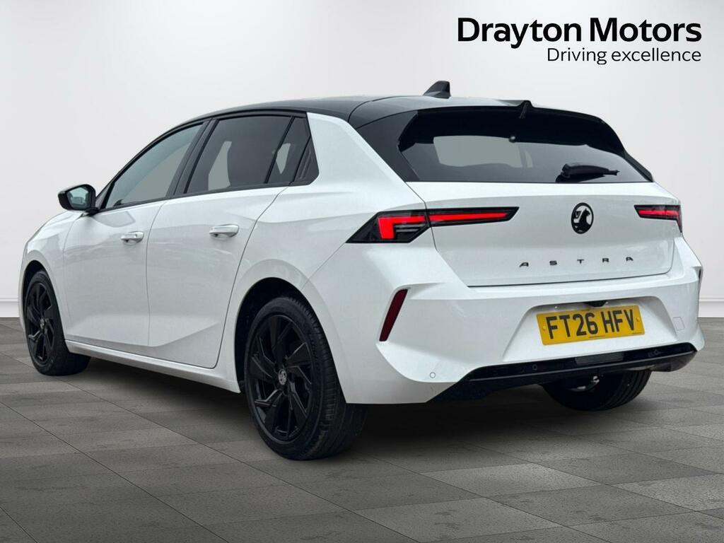 Vauxhall Astra 1.2 Turbo Gs Hatchback Euro 6 S FT26HFV White #6