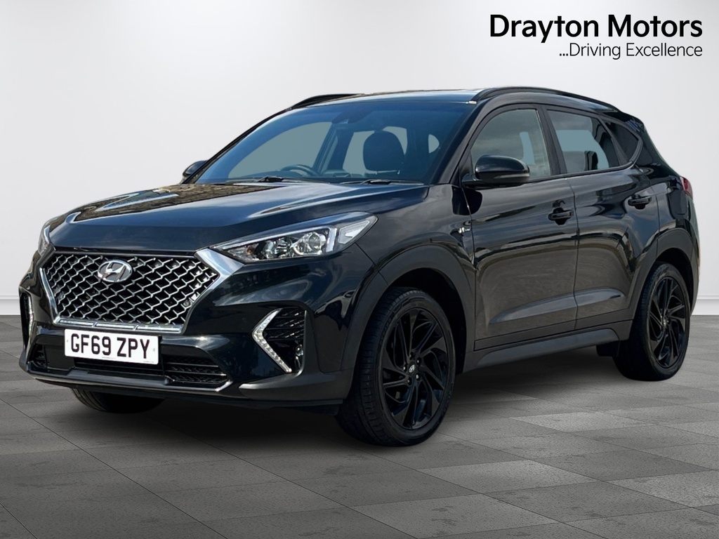Hyundai Tucson 1.6 Crdi Mhev N Line Suv Euro 6 Black #4