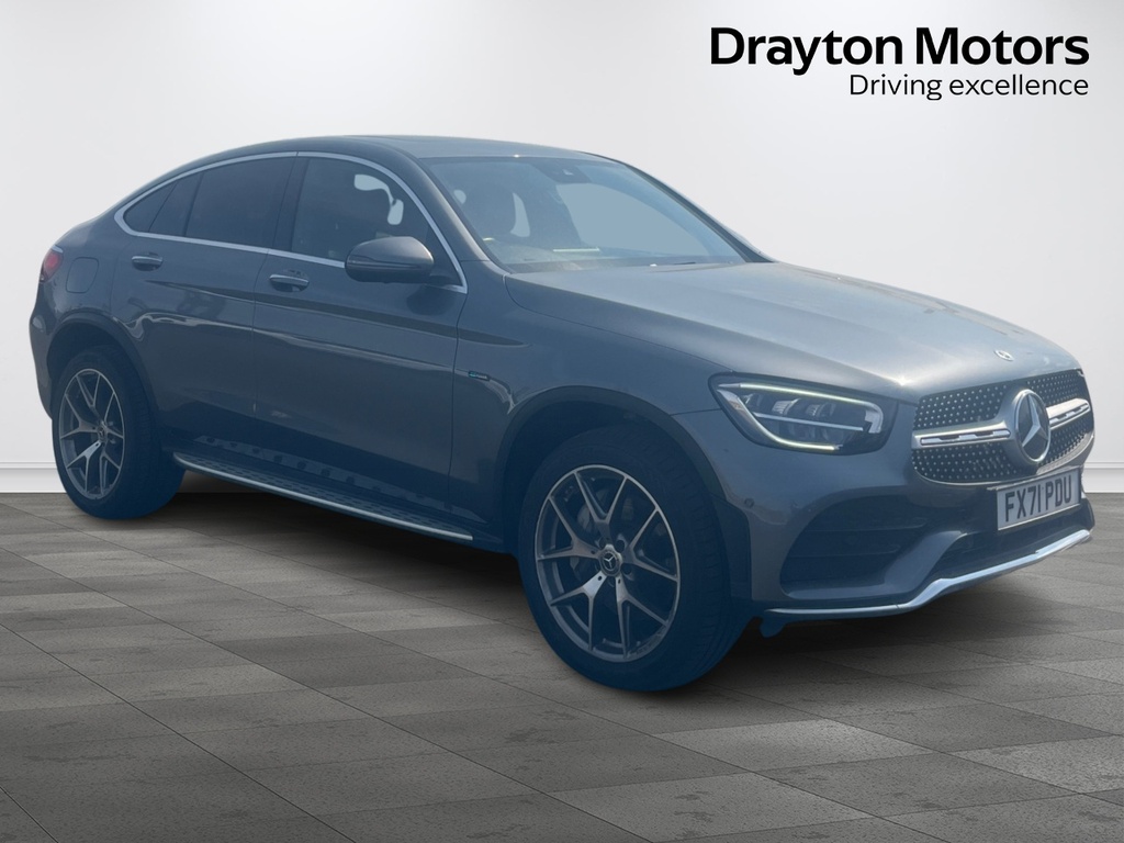 Mercedes-Benz GLC Class 2.0 Glc300de 13.5Kwh Amg Line Premium Plus Coupe Grey