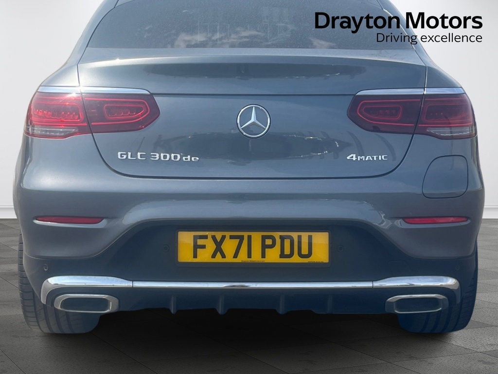 Mercedes-Benz GLC Class 2.0 Glc300de 13.5Kwh Amg Line Premium Plus Coupe Grey #5