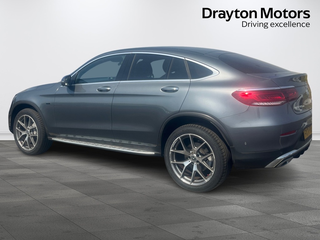 Mercedes-Benz GLC Class 2.0 Glc300de 13.5Kwh Amg Line Premium Plus Coupe Grey #6