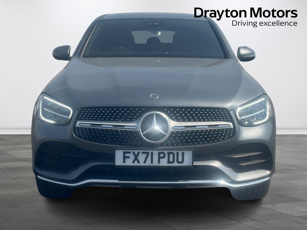 Mercedes-Benz GLC Class 2.0 Glc300de 13.5Kwh Amg Line Premium Plus Coupe Grey #3