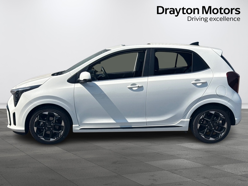 Kia Picanto 1.2 Gt-line S Hatchback Amt Euro 6 Ss White #5