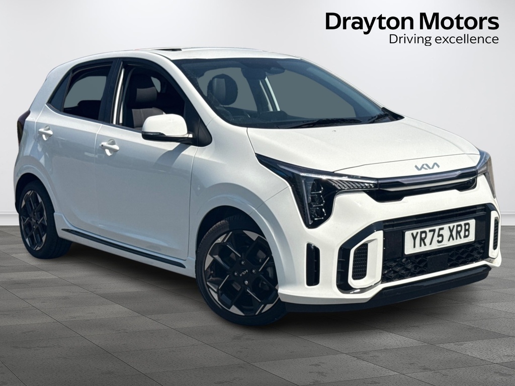 Kia Picanto 1.2 Gt-line S Hatchback Amt Euro 6 Ss White