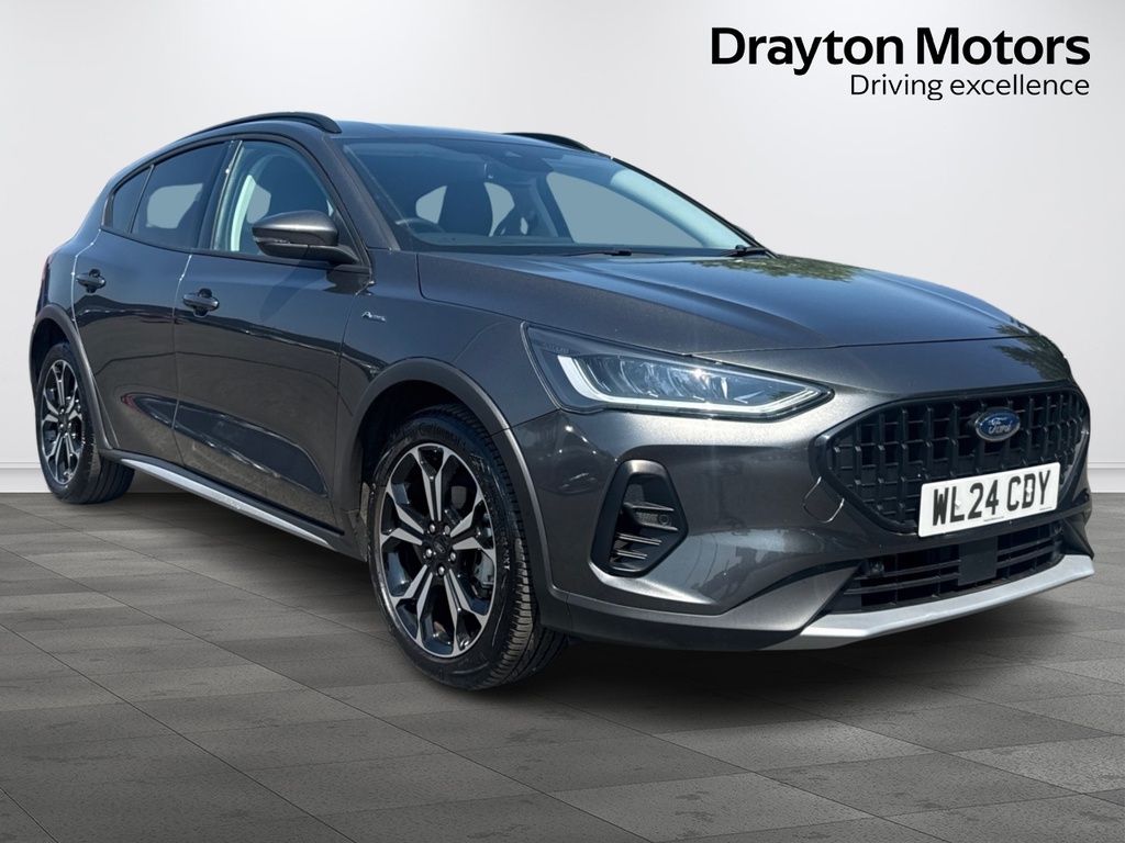 Ford Focus 1.0T Ecoboost Mhev Active X Hatchback H Grey