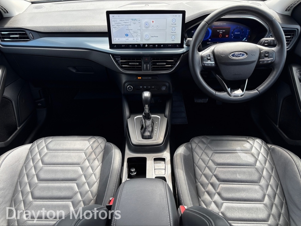 Ford Focus 1.0T Ecoboost Mhev Active Vignale Estate Petro White #2