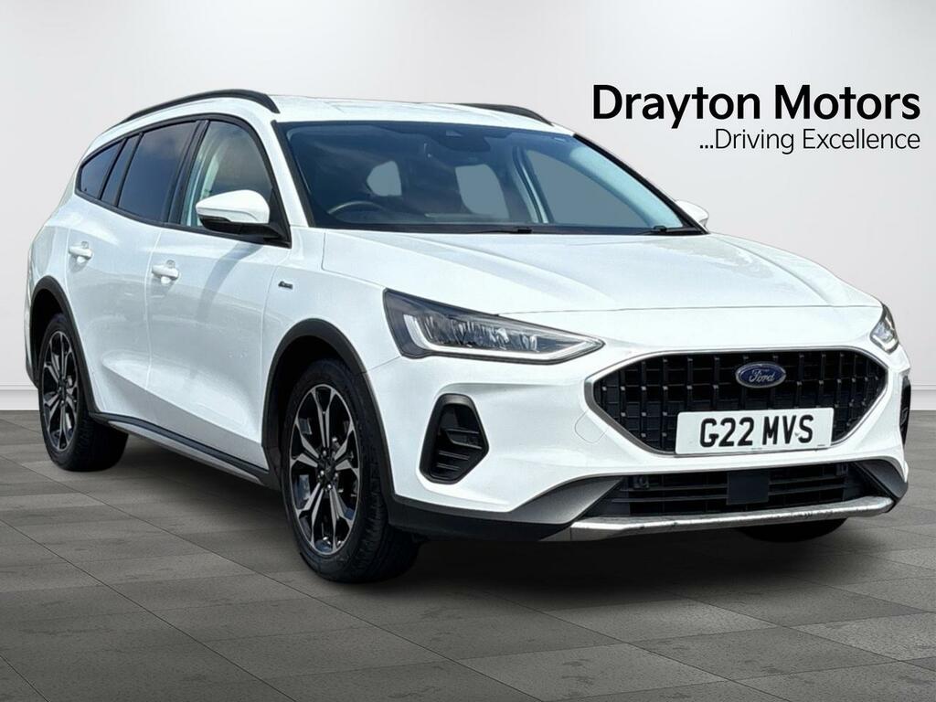 Ford Focus 1.0T Ecoboost Mhev Active Vignale Estate Petro White