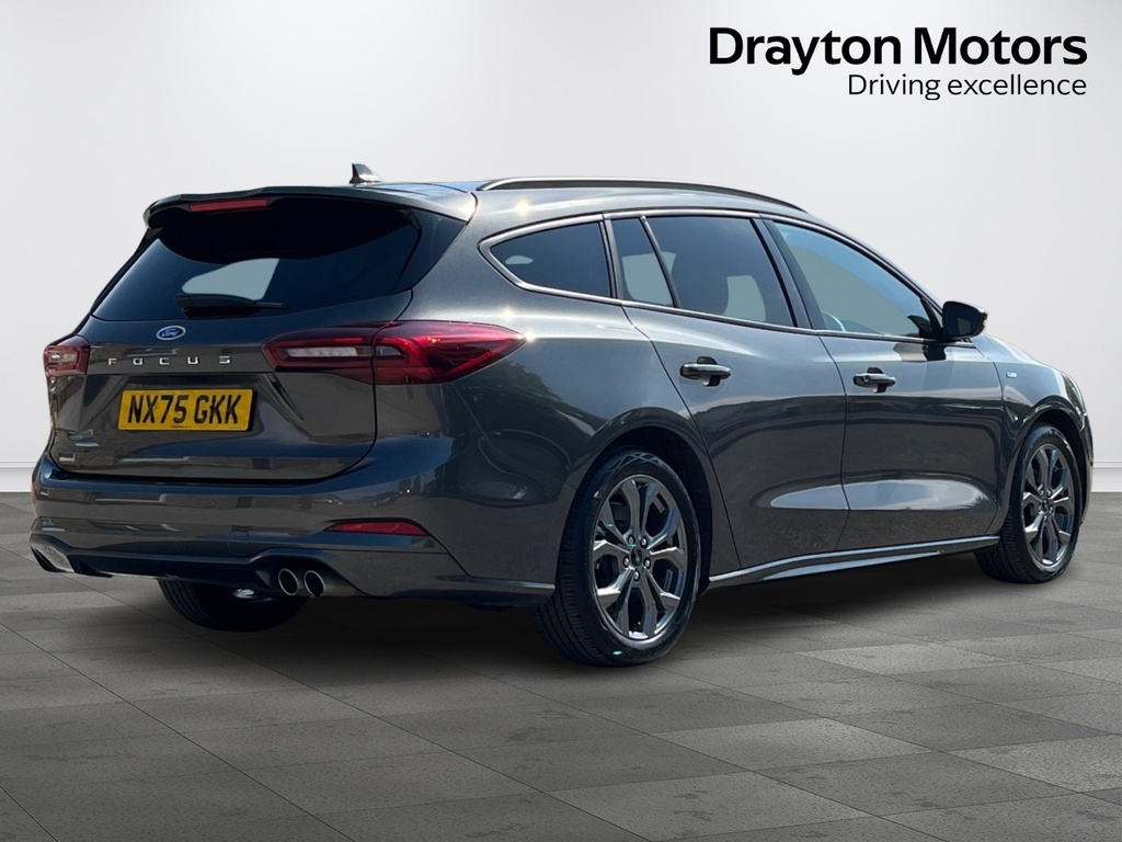 Ford Focus 1.0T Ecoboost Mhev St-line Estate Hybri NX75GKK Grey #6
