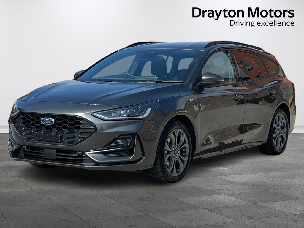 Ford Focus 1.0T Ecoboost Mhev St-line Estate Hybri NX75GKK Grey #4