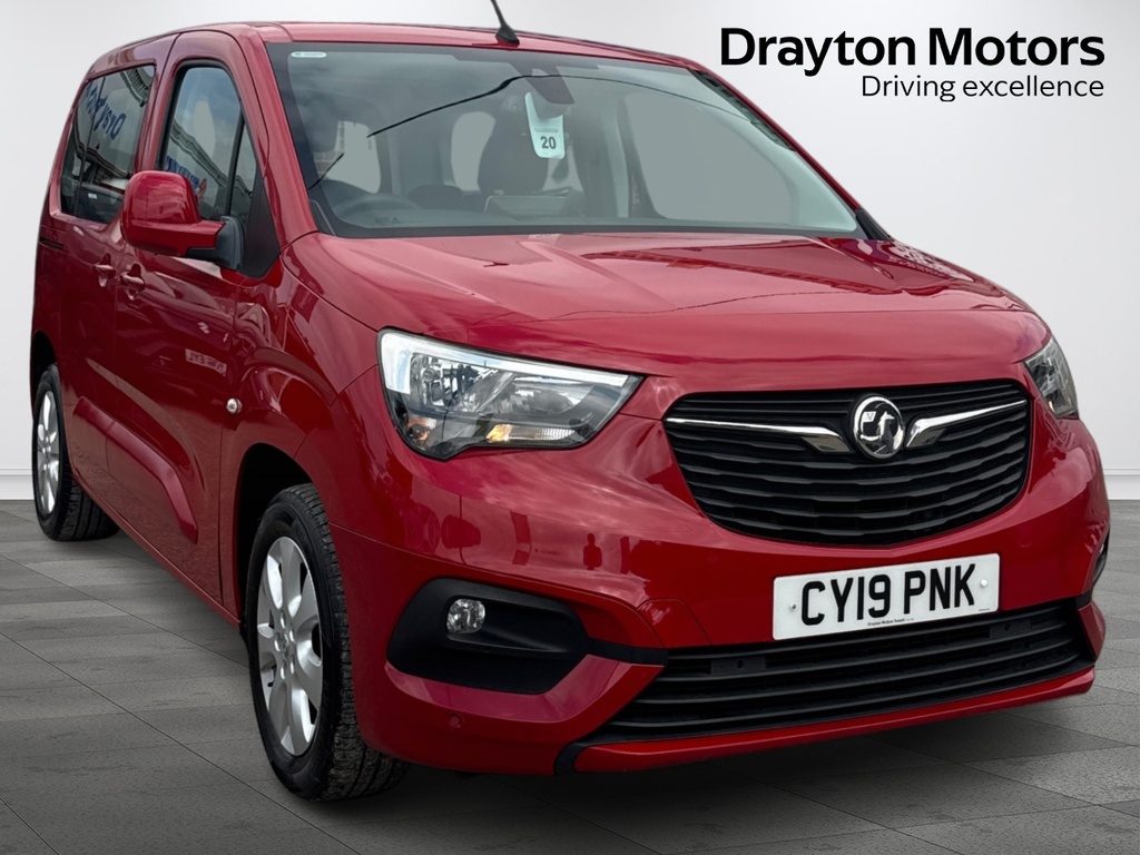 Vauxhall Combo Life 1.2 Turbo Gpf Energy Mpv Euro 6 Red