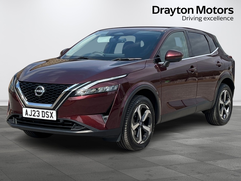 Nissan Qashqai 1.3 Dig-t Mhev N-connecta Suv Hybrid Xt AJ23DSX Red #4