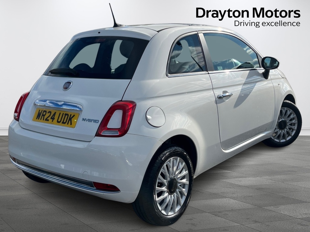 Fiat 500 1.0 Mhev Hatchback Euro 6 Ss WR24UDK White #6