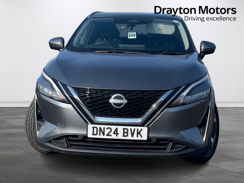 Nissan Qashqai 1.3 Dig-t Mhev N-connecta Suv Hybrid Ma DN24BVK Grey #3