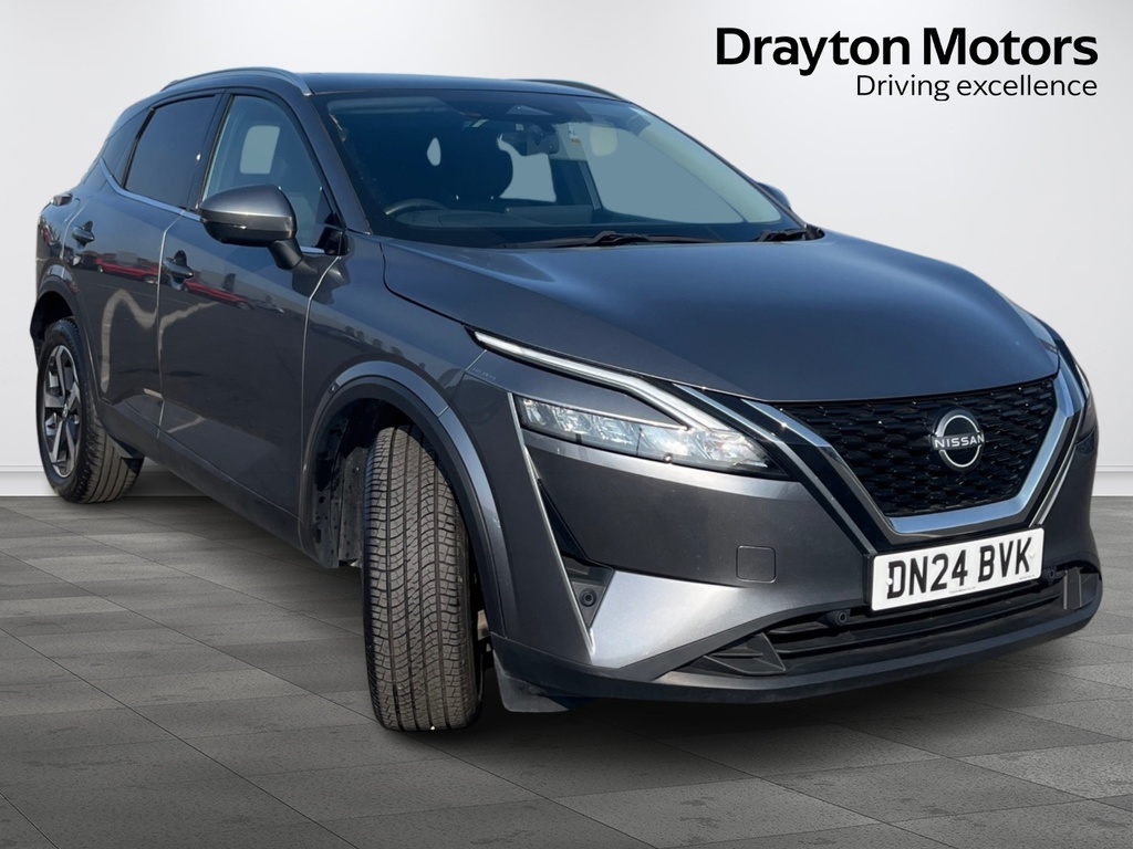 Nissan Qashqai 1.3 Dig-t Mhev N-connecta Suv Hybrid Ma DN24BVK Grey #4