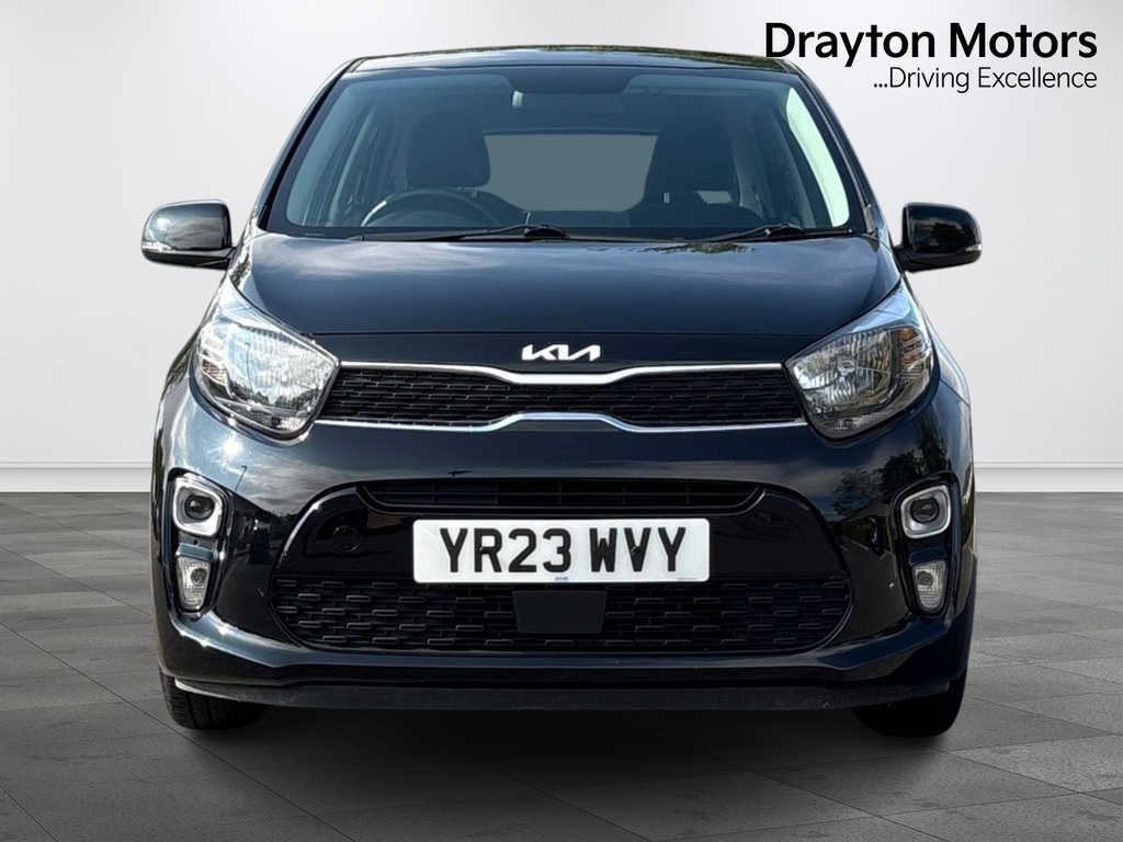 Kia Picanto 1.0 Dpi 3 Hatchback Amt Euro 6 Ss 6 YR23WVY Black #3