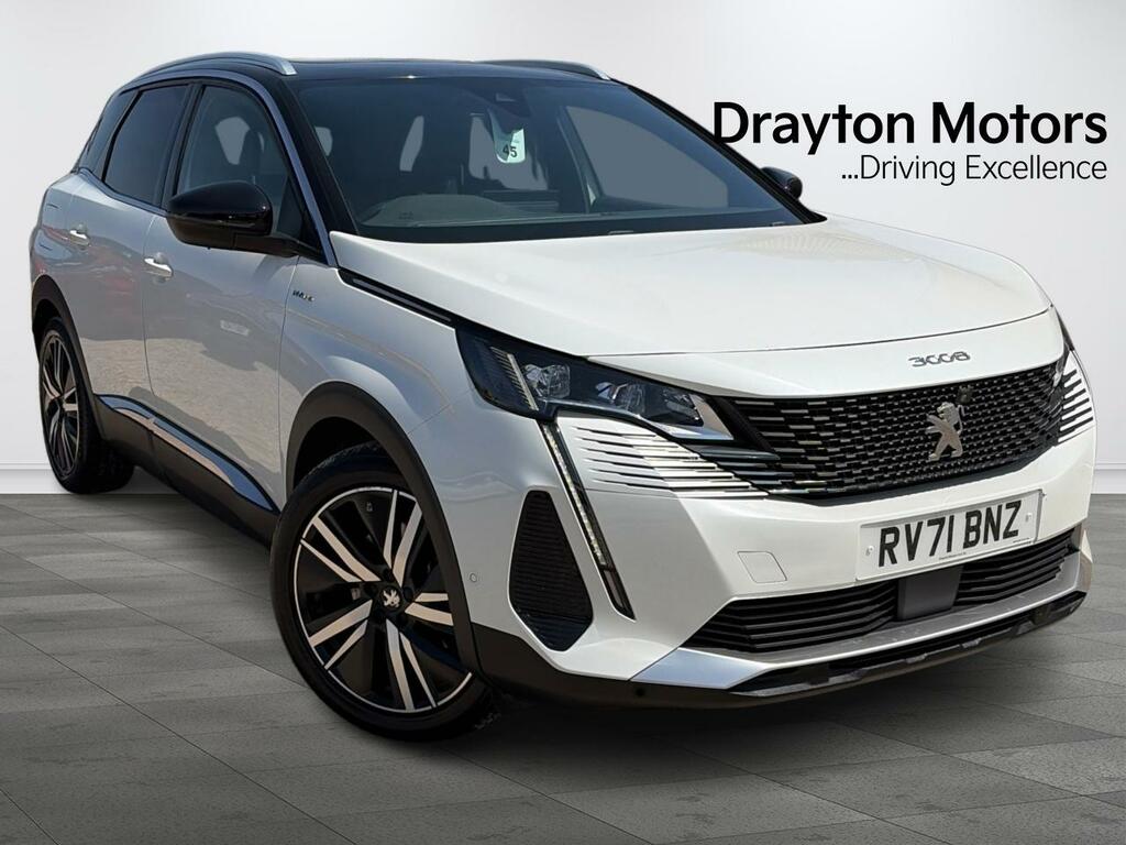 Peugeot 3008 1.6 13.2Kwh Gt Premium Suv Plug-in Hybr White