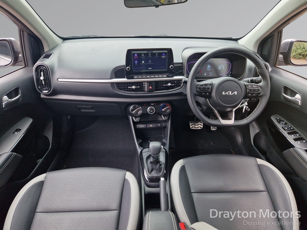 Kia Picanto 1.0 Gt-line Hatchback Amt Euro 6 Ss Grey #2