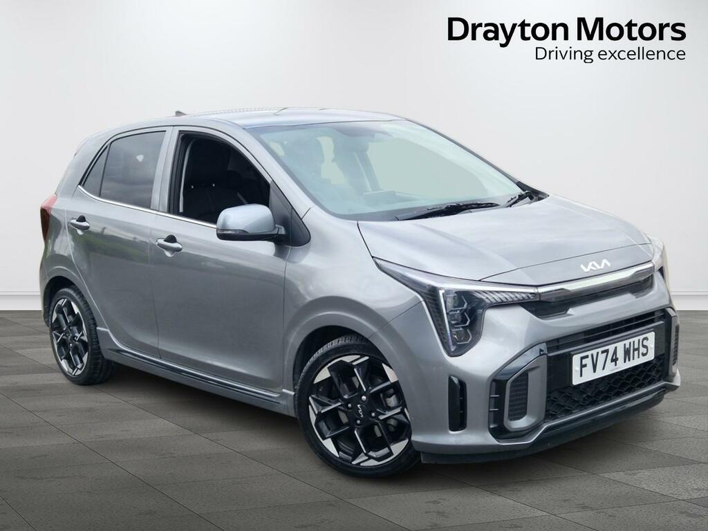 Kia Picanto 1.0 Gt-line Hatchback Amt Euro 6 Ss Grey