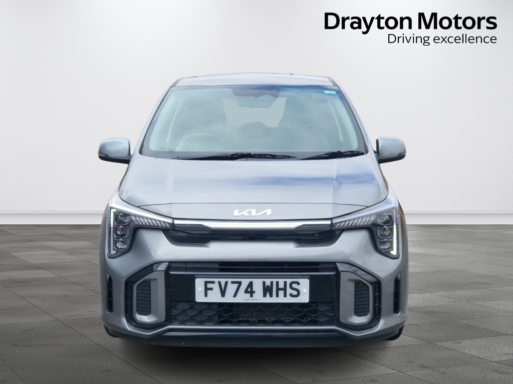 Kia Picanto 1.0 Gt-line Hatchback Amt Euro 6 Ss Grey #3