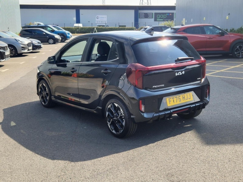 Kia Picanto 1.0 Gt-line S Hatchback Euro 6 Black #4