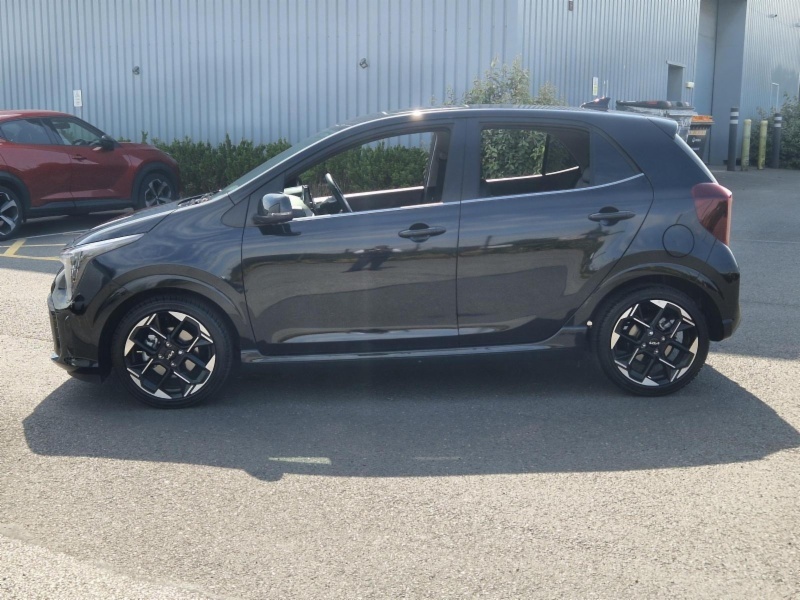 Kia Picanto 1.0 Gt-line S Hatchback Euro 6 FT75HJJ Black #6