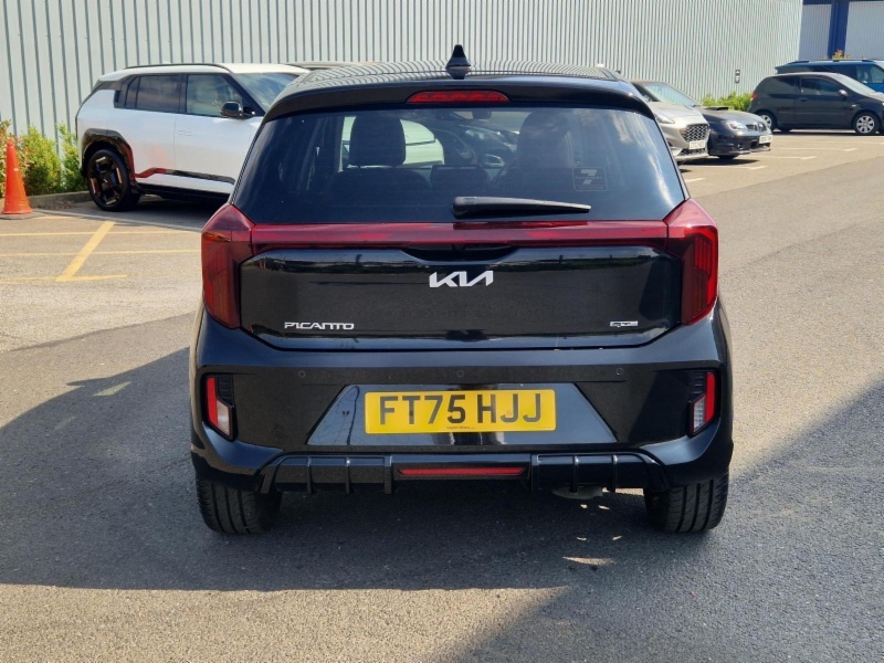 Kia Picanto 1.0 Gt-line S Hatchback Euro 6 FT75HJJ Black #5