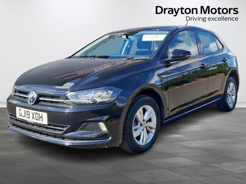 Volkswagen Polo 1.0 Tsi Gpf Se Hatchback Dsg Euro 6 S GJ19XOH Black #4