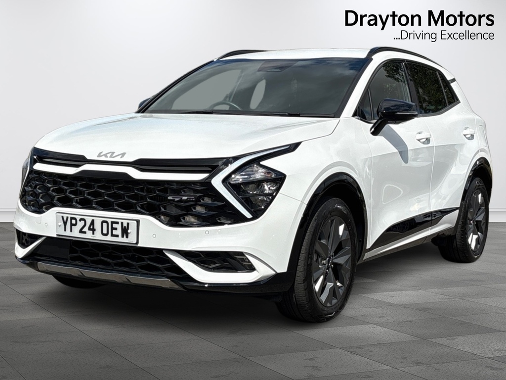 Kia Sportage 1.6 H T-gdi Gt-line Suv Hybrid Eur White #4