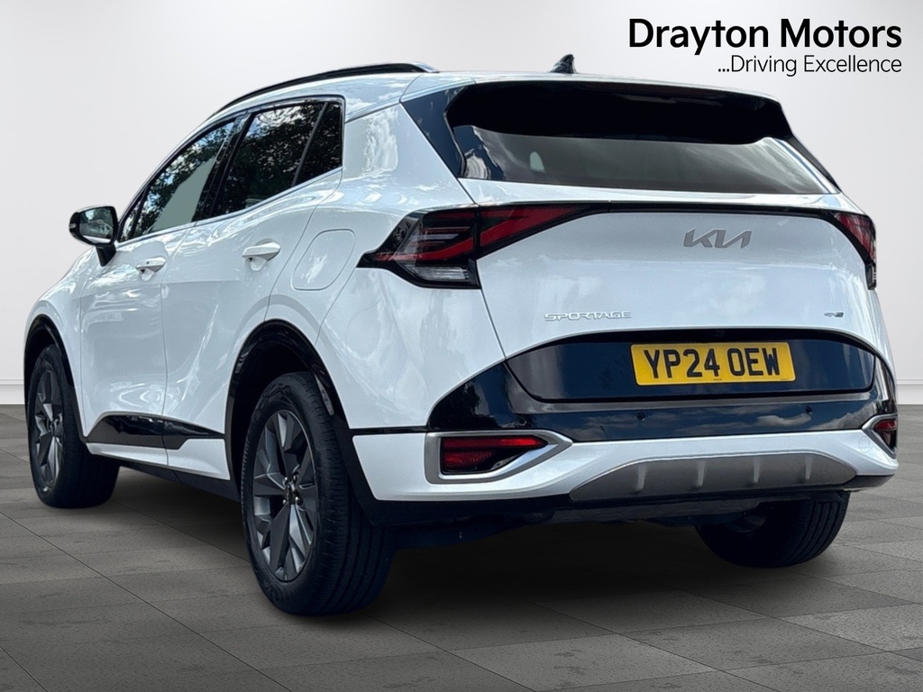 Kia Sportage 1.6 H T-gdi Gt-line Suv Hybrid Eur White #5