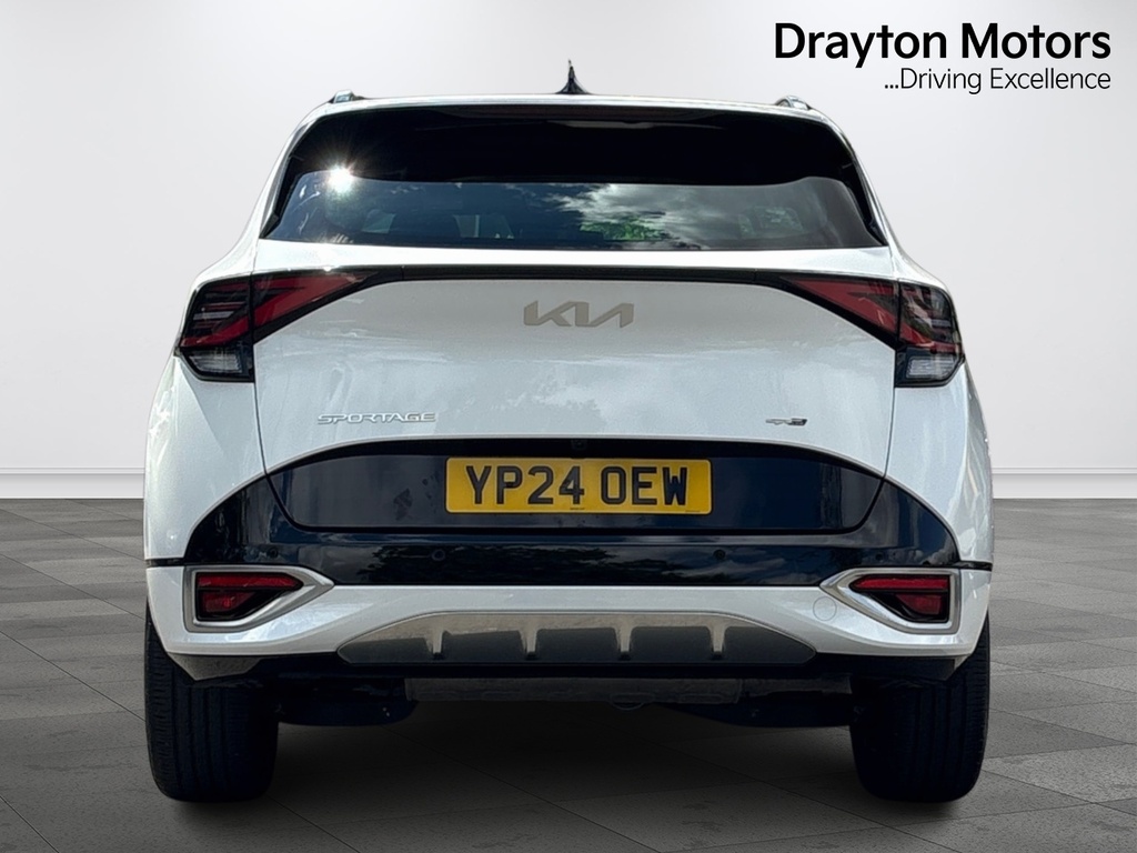 Kia Sportage 1.6 H T-gdi Gt-line Suv Hybrid Eur White #6