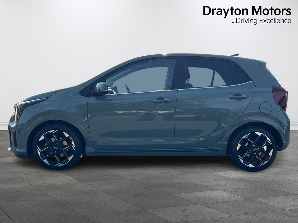 Kia Picanto 1.2 Gt-line S Hatchback Amt Euro 6 Ss Green #5