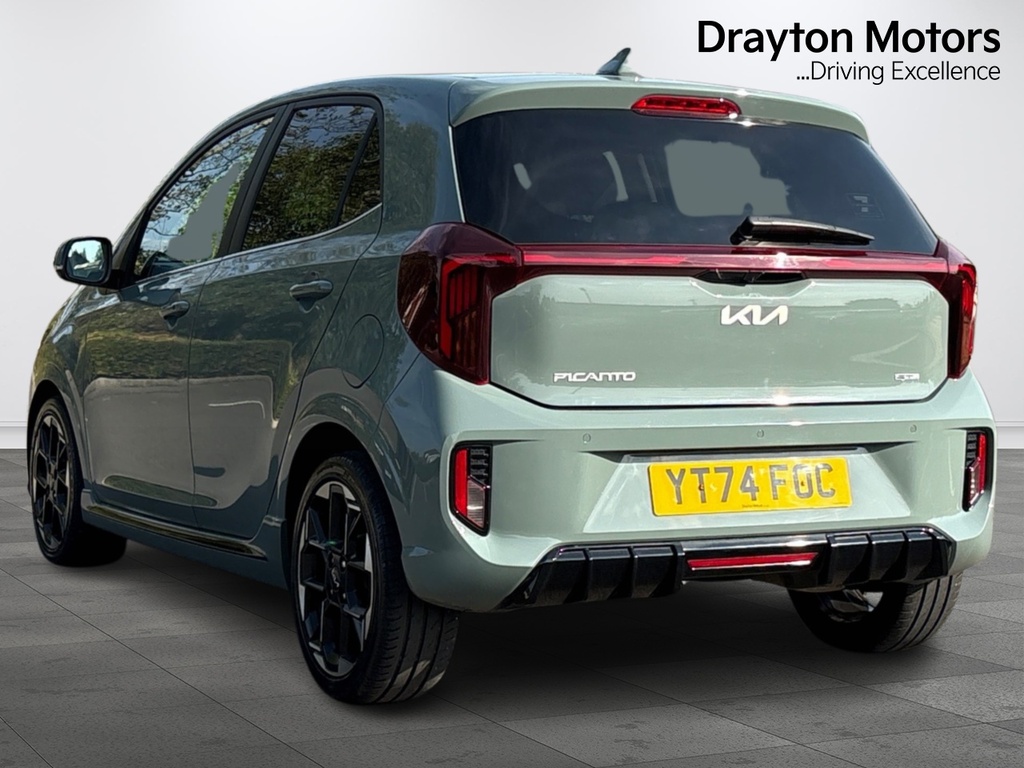Kia Picanto 1.2 Gt-line S Hatchback Amt Euro 6 Ss Green #6