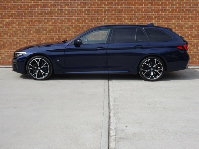 BMW 5 Series 530D Mht M Sport Blue #6