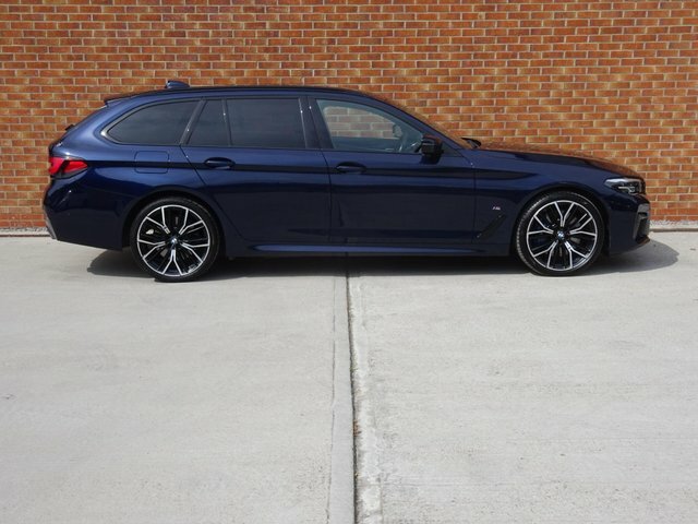 BMW 5 Series 530D Mht M Sport Blue #2