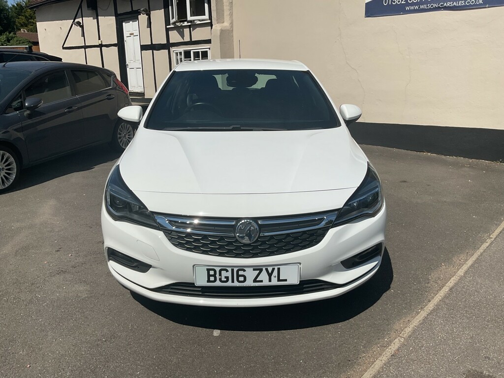 Vauxhall Astra 1.4 I Sri 201616 BG16ZYL White #2