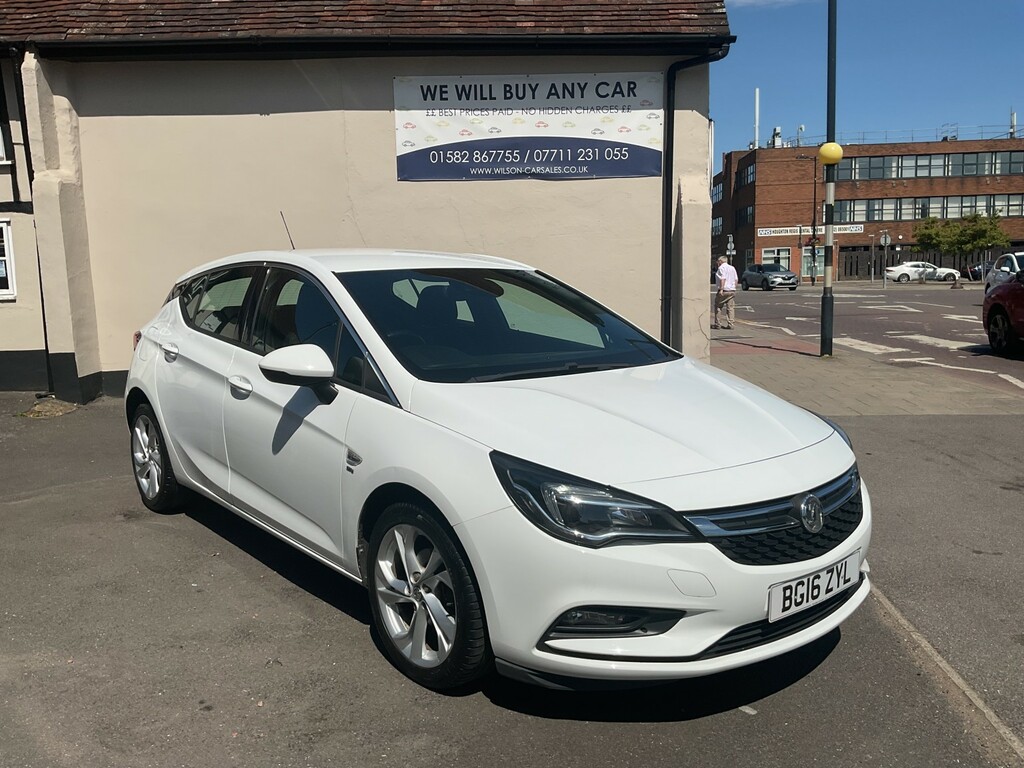 Vauxhall Astra 1.4 I Sri 201616 BG16ZYL White #3