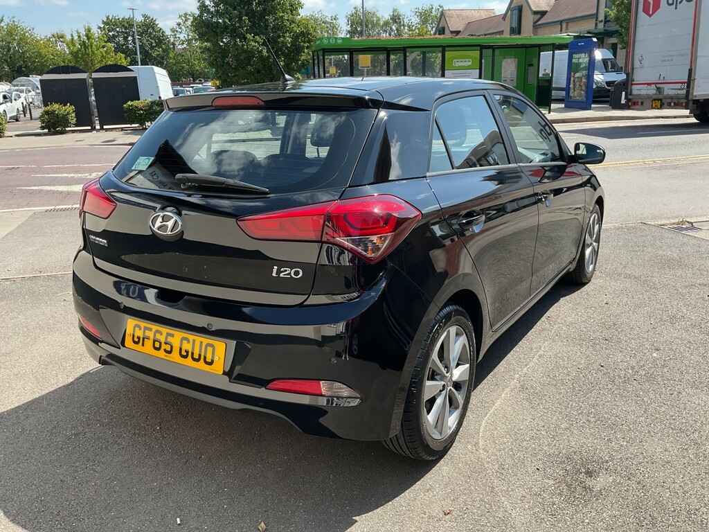 Hyundai I20 1.4 Crdi Se GF65GUO Black #6