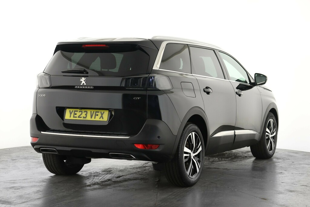 Peugeot 5008 1.2 Puretech Gt Eat8 YE23VFX Black #3