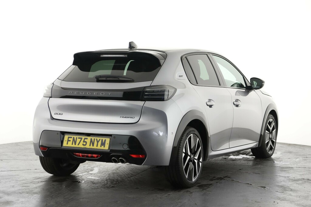 Peugeot 208 1.2 Hybrid 145 Gt Premium E-dsc6 FN75NYM Grey #3