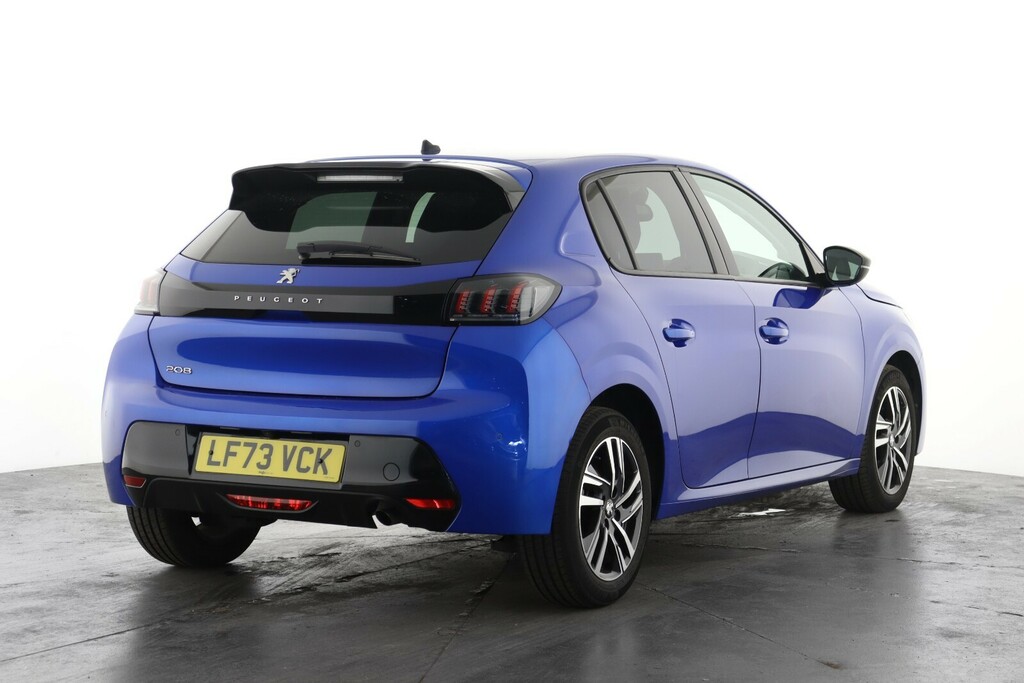 Peugeot 208 1.2 Puretech 100 Allure Premium Eat8 LF73VCK Blue #3