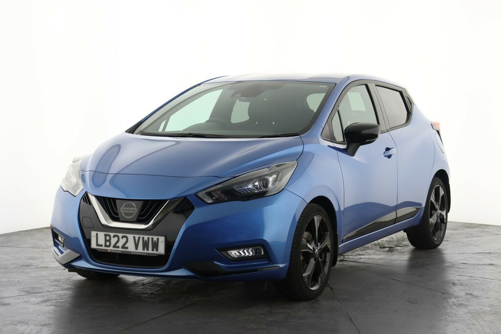 Nissan Micra 1.0 Ig-t 92 N-sport LB22VWW Blue #6
