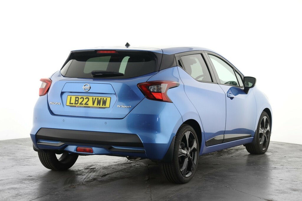 Nissan Micra 1.0 Ig-t 92 N-sport LB22VWW Blue #3