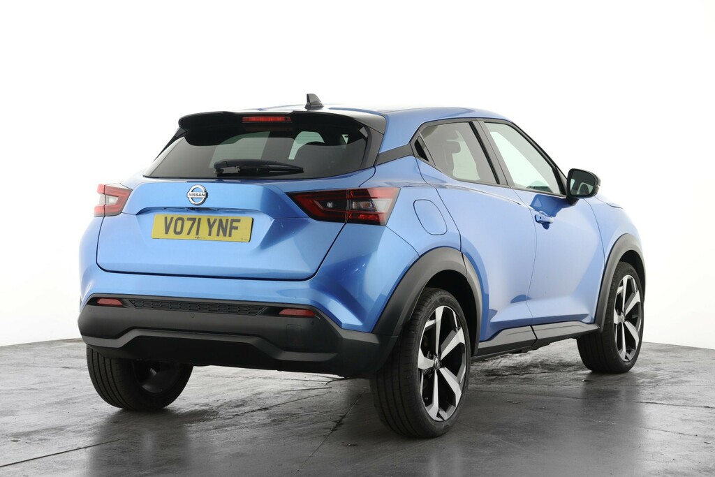Nissan Juke 1.0 Dig-t 114 Tekna Dct VO71YNF Blue #3