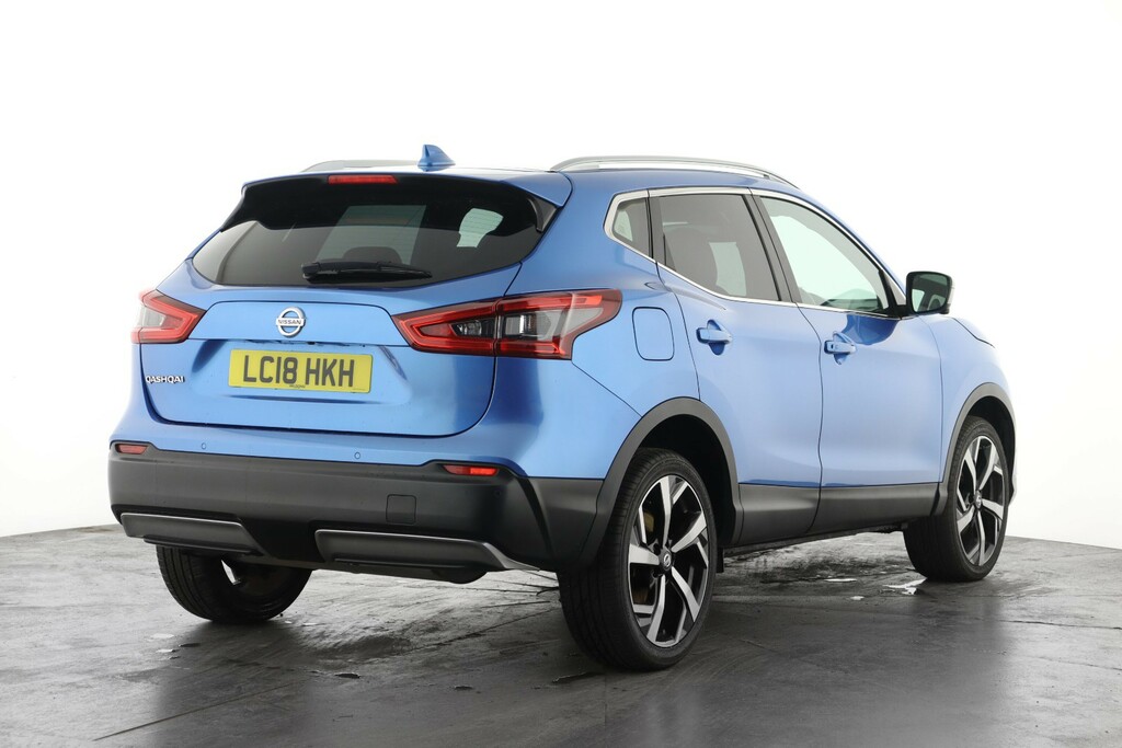 Nissan Qashqai 1.2 Dig-t Tekna LC18HKH Blue #3