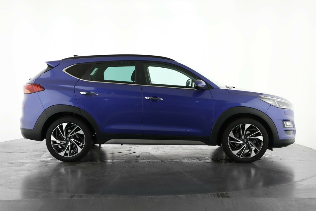 Hyundai Tucson 1.6 Tgdi 177 Premium Se 2Wd Dct Blue #4