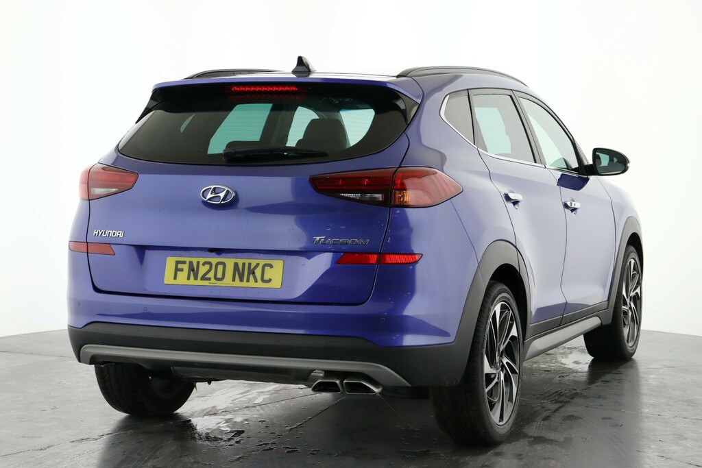 Hyundai Tucson 1.6 Tgdi 177 Premium Se 2Wd Dct Blue #3
